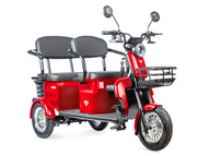 Электротрицикл Rutrike Караван (красный) Электротрицикл Rutrike Караван (красный)